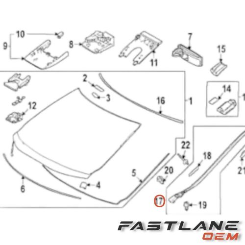 2023-2024 LEXUS RX350/RX350H/RX450H RIGHT SIDE MOULDING NEW OEM 75535-0E090, US $72.11, image 5