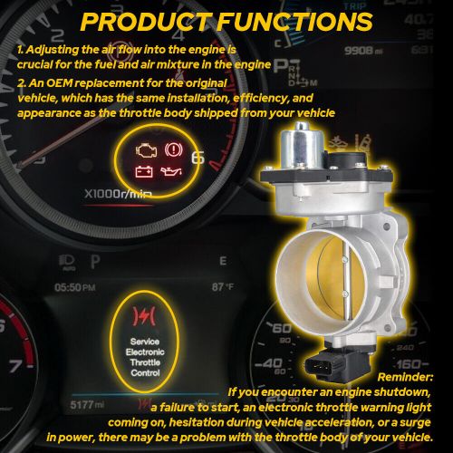 Throttle Body For 2005 2004 2006 2007 2008 2009 Ford 2010 F150 V8 5.4L 337-05454, US $65.99, image 2