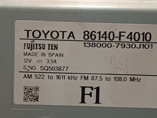 86140F4010 MULTIFUNCTION DISPLAY / 7243442 FOR TOYOTA C-HR HYBRID ADVANCE-, US $, image 6