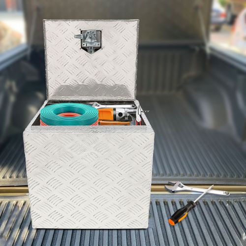18&#039;&#039;x17&#039;&#039;x18&#039;&#039; aluminum heavy duty pickup truck bed storage tool box with lock