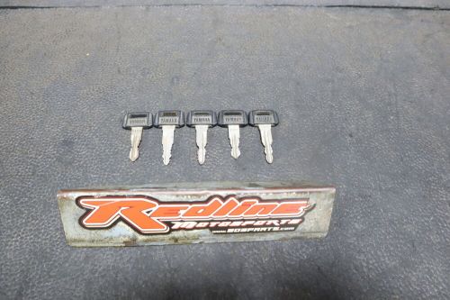 YAMAHA KEY LOT 5 COUNT E64023 A59521 B33214 4506 3178, US $24.99, image 4