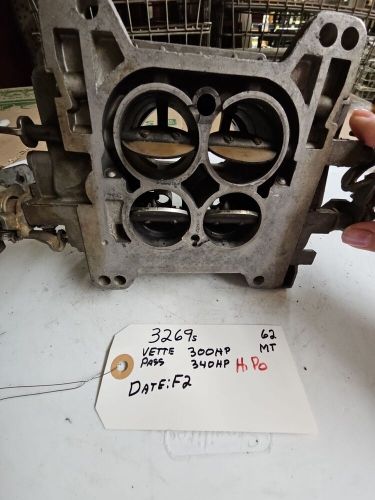 3269s F2 Chevy Corvette Passenger 1962 Vintage Original Carburetor, US $300.00, image 3