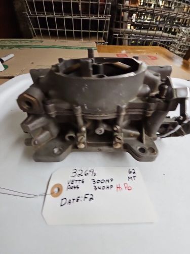 3269s F2 Chevy Corvette Passenger 1962 Vintage Original Carburetor, US $300.00, image 7