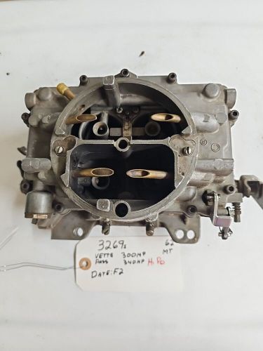 3269s F2 Chevy Corvette Passenger 1962 Vintage Original Carburetor, US $300.00, image 10