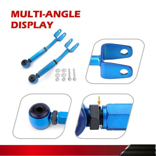 Rear Control Arm Camber Kit Adjustable Racing Fits 350Z 370Z Altima G35 37 Coupe, US $56.99, image 9