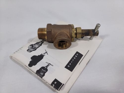 Teel 4UN29 brass pressure relief valve 1/2" NPT 300 - 600 PSI 6 GPM, US $49.00, image 5