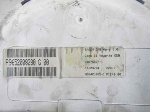 INSTRUMENT PANEL FOR CITROËN C3 1.1 COLLECTION 10817295 10817295-, US $, image 2