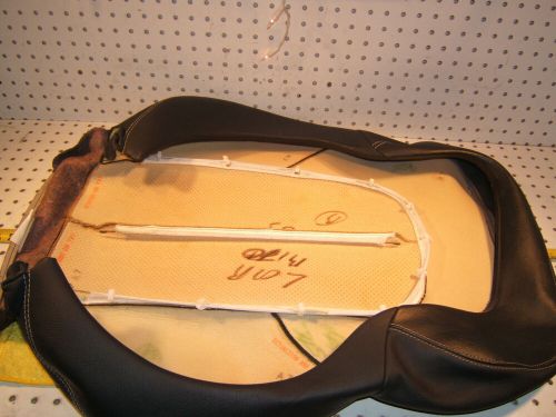 Mercedes R170 SLK 03 front L or R seat LEATHER back CHRARCOAL Beige OEM 1 Cover, US $265.00, image 5