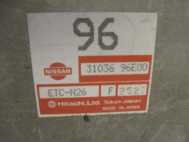 TRANSMISSION COMPUTER Maxima 1992 92 93 94 DOHC 31036 96E00 ETC-N26, US $49.99, image 3