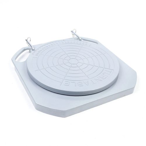 2-Pack 5T Aluminum Turntable Wheel Alignment 360° Rotating Turn Plate Table New, US $166.02, image 2