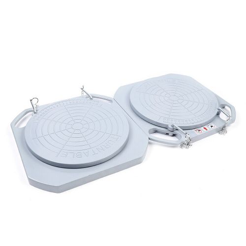 2-Pack 5T Aluminum Turntable Wheel Alignment 360° Rotating Turn Plate Table New, US $166.02, image 9