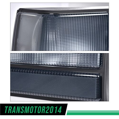 Pair Tail Lights Set Fits For 1987-1993 Ford Mustang Smoked Left Right Side, US $59.95, image 7