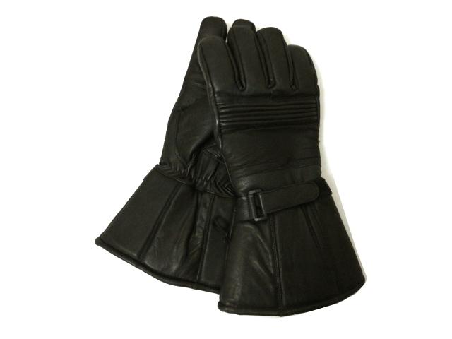 2xl size mens leather motorcycle biker gauntlet gloves new all sizes #1003