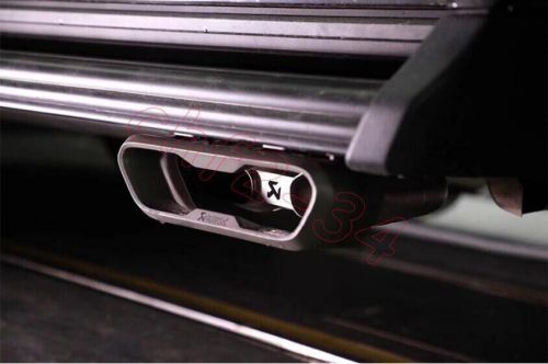 For Mercedes w463a w464 G63 Black aluminum Exhaust Muffler Decorative Cover Trim, US $443.44, image 7