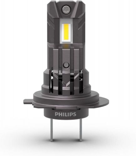 Philips led car headlight bulb h7 ultra-compact direct-fit, 80% 6.000k pack of 2