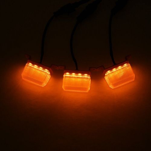 3pcs For 2022-2024 Toyota Tundra for PRO LED Front Grille Lights Kit Amber Lamp, US $62.21, image 3