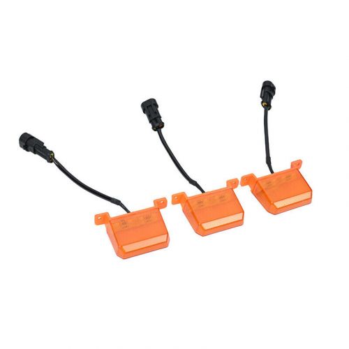 3pcs For 2022-2024 Toyota Tundra for PRO LED Front Grille Lights Kit Amber Lamp, US $62.21, image 5