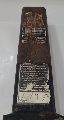 Reese Towpower Trailer Tow Hitch No Pin 5000 lb Ball 3500 lb Rusted Vintage ⬇️ A, US $22.00, image 3