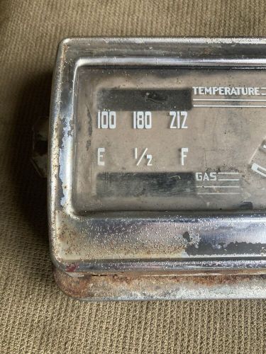 1941 1946 CHEVY GMC PICKUP SPEEDOMETER INSTRUMENT CLUSTER BEZEL Nice Patina!!, US $29.99, image 3