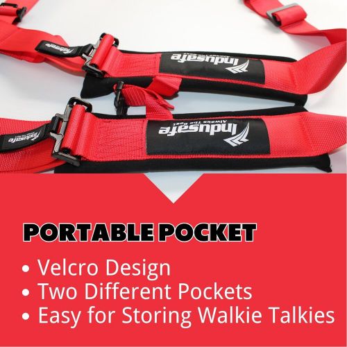 Indusafe 2'' 4-Point Racing Seat Belt Harness,Quick Release Go-Kart UTV ATV 4x4, US $69.99, image 18