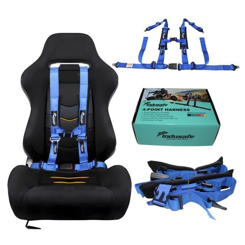 Indusafe 2'' 4-Point Racing Seat Belt Harness,Quick Release Go-Kart UTV ATV 4x4, US $69.99, image 29