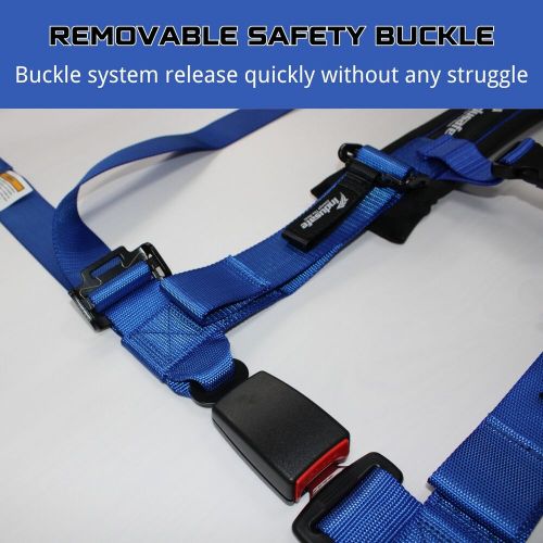 Indusafe 2'' 4-Point Racing Seat Belt Harness,Quick Release Go-Kart UTV ATV 4x4, US $69.99, image 33