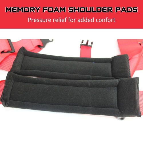 Indusafe 2'' 4-Point Racing Seat Belt Harness,Quick Release Go-Kart UTV ATV 4x4, US $69.99, image 43