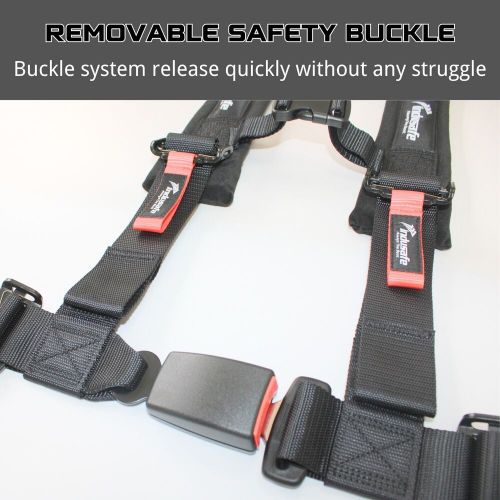 Indusafe 2'' 4-Point Racing Seat Belt Harness,Quick Release Go-Kart UTV ATV 4x4, US $69.99, image 48