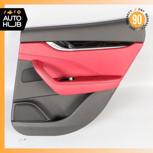 17-20 Maserati Levante S M161 Interior Door Panel Rear Right Side OEM 26k, US $340.00, image 17