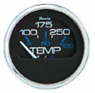 Faria black chesapeake ss water temperature gauge