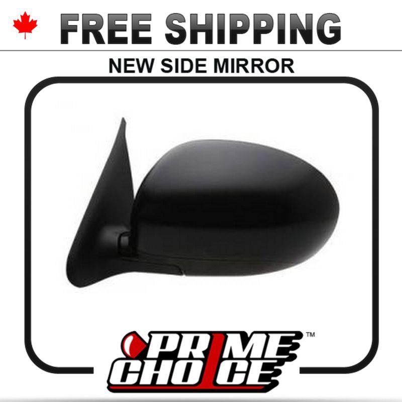 New power non heated drivers side view door mirror