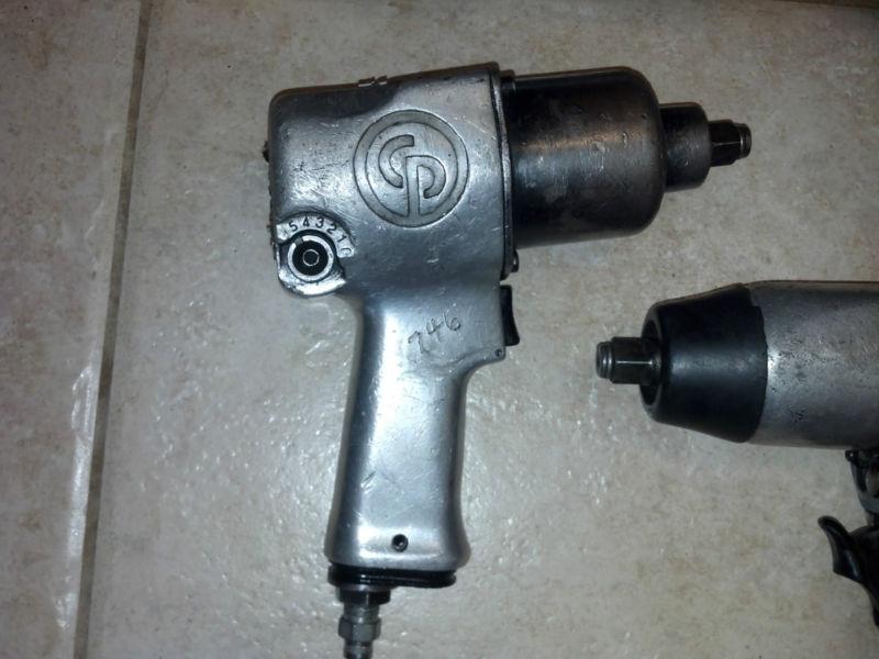 LOT of 5 Pneumatic Tools, 1/2 Air Guns, 3/8 air ratchet & Air Hammer , US $25.00, image 4