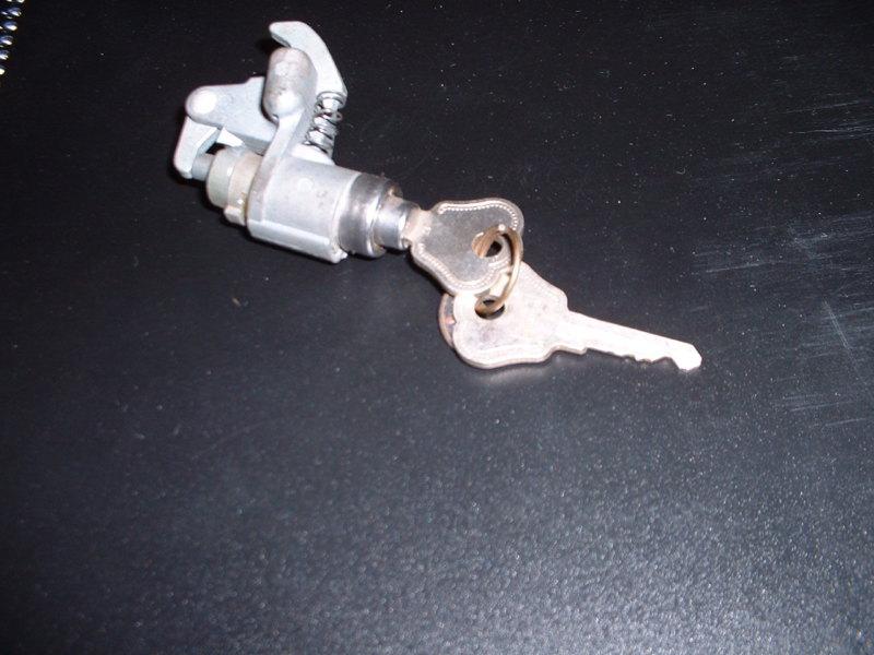 Flathead 1941 ford glove box door lock and key  new old stock!