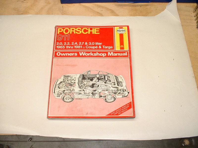 Porsche 911 haynes workshop manual