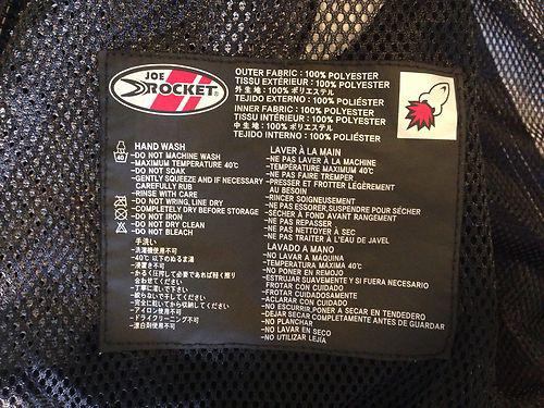 Joe Rocket UFO 2.0 Textile Mesh Motorcycle Jacket Grey, Size XL, US $100.00, image 5