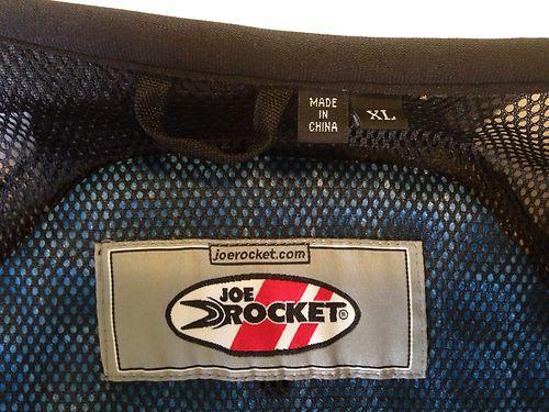 Joe Rocket UFO 2.0 Textile Mesh Motorcycle Jacket Grey, Size XL, US $100.00, image 6