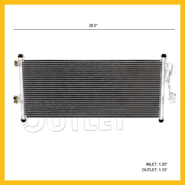 2000 2001 nissan sentra ac condenser air condition condensor 1.8 gxe 2.0 se 4cyl
