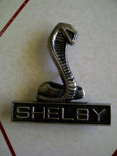 1969-70 shelby mustang grill emblem 