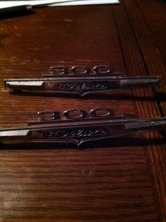 1966 chevelle 300 deluxe quarter panel emblems