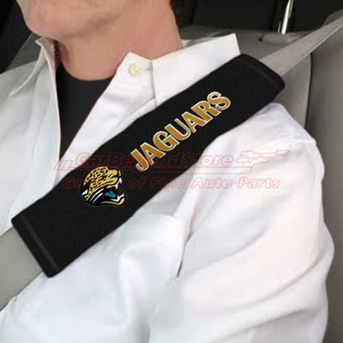 NFL Jacksonville Jaguars Seat Belt Shoulder Pads, Pair, Licensed + Free Gift, US $7.95, image 2