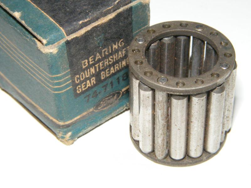 1937 38 39 ford transmission main shaft pilot bearing 60hp 3spd 74-7118 nos new