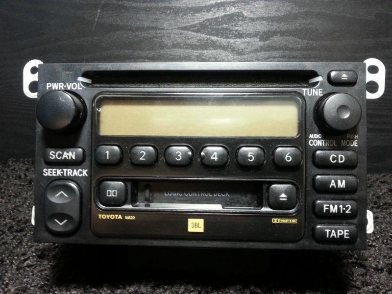 Find 2000 01 02 03 TOYOTA Sienna Solara Tundra JBL Radio Stereo Tape CD