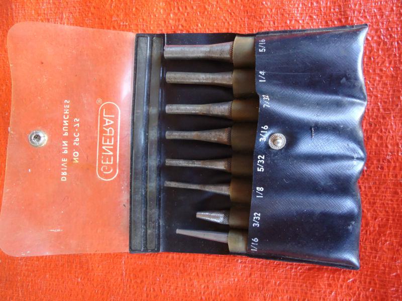 General SPC-75 Drive Pin Punch Set 8 Pcs. w/ Vinyl Pouch , US $19.99, image 2