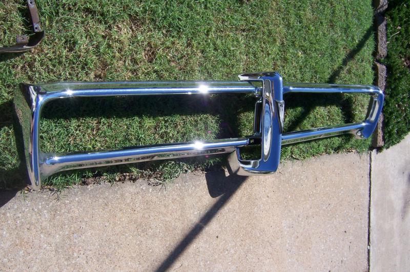 1968 pontiac grand prix front bumper good used condition