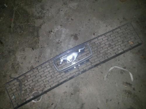 1965 65 66 67 pony front grill grille nose mustang