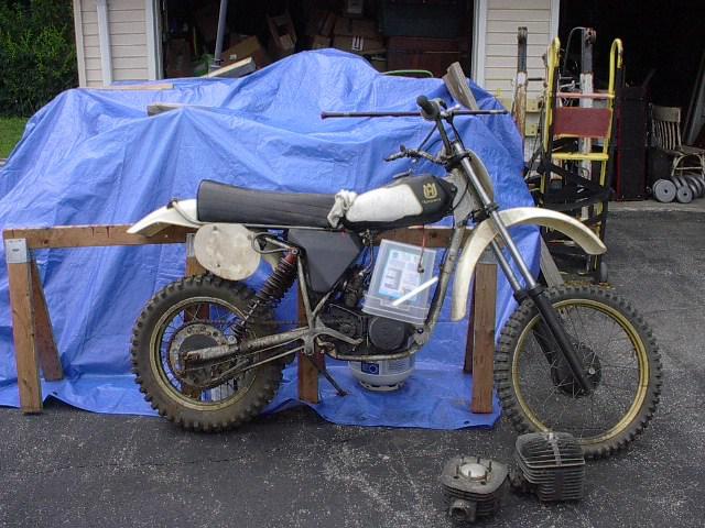 1979 husqvarna 390 or parts motorcycle