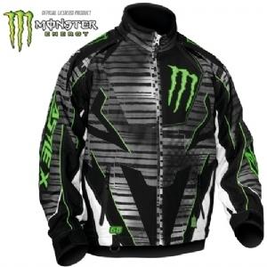 Castle x mens switch monster energy warm winter snowmobile jacket- size medium