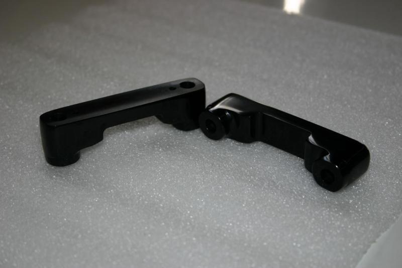 1" billet spacers for custom fenders  fits harley baggers ness hot legs fitment