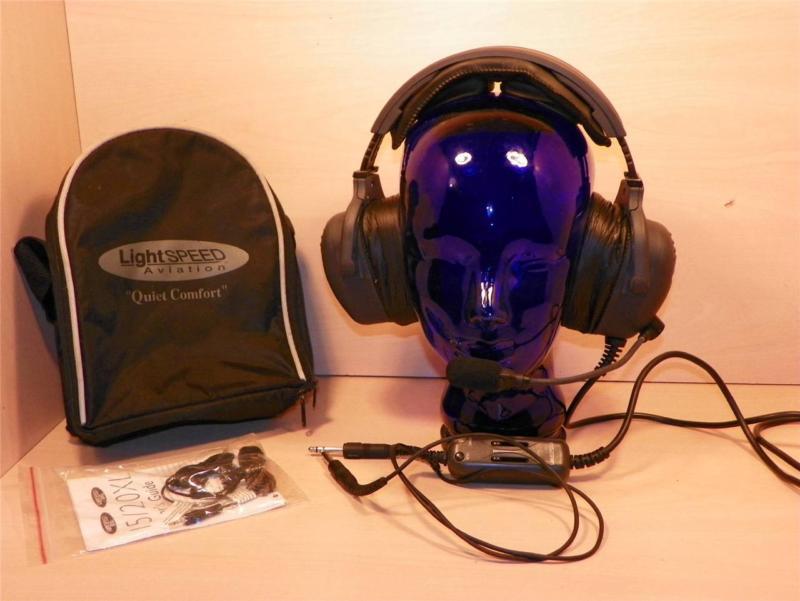 Lightspeed 20xl2 dual-ga aviation headset