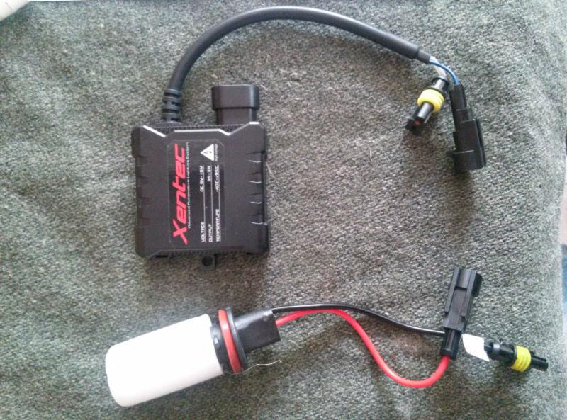 Victory cross country hid headlight conversion slim kit h11 head light bulb new